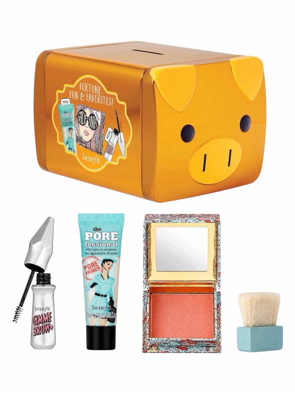 BENEFIT FORTUNE, FUN, FAVORITES MINI SET - BRAND NEW, SEALED